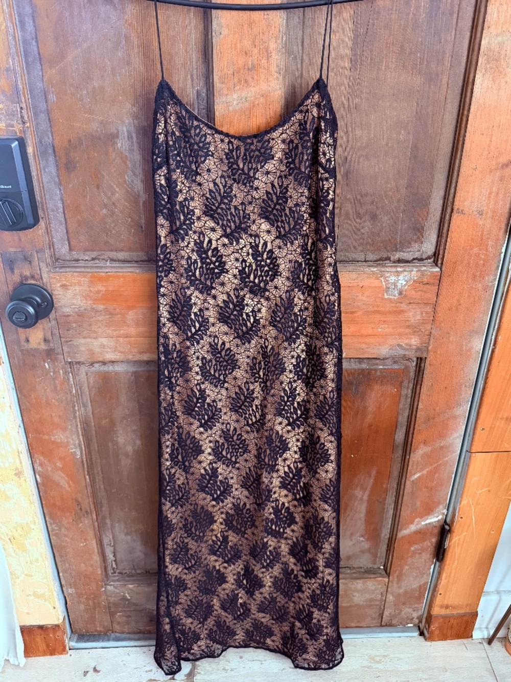 Chinese Laundry lace overlay gown